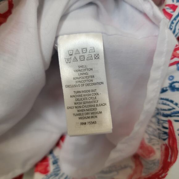 Tommy Bahama Girl Kids Sz 5 Lobster Dress Coastal Beachy Vacation Cruise 4-5 yrs - Picture 9 of 10